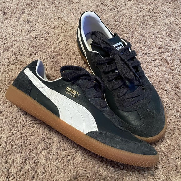 Puma Super Liga OG Navy Men’s 7 Women’s 9 - Picture 1 of 6